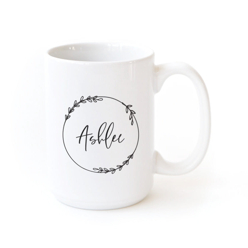 Secret Garden Personalized Name Coffee Mug