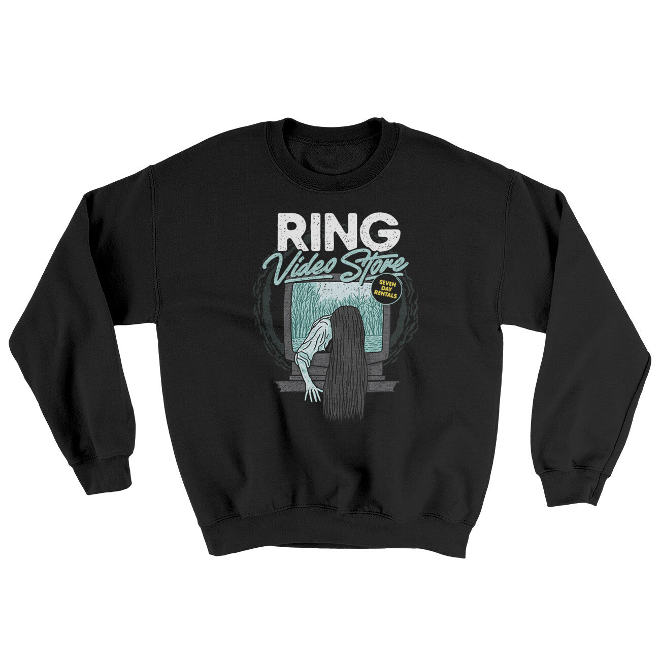 Ring Video Store Ugly Sweater